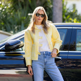 Dakota Jacket - Buttercup Tangier Patchwork