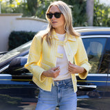 Dakota Jacket - Buttercup Tangier Patchwork