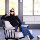 Diane Turtleneck Sweater - Noir