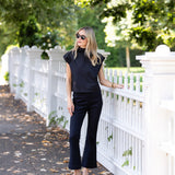 Bell Pant Twill - Noir