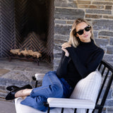 Diane Turtleneck Sweater - Noir