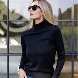 Diane Turtleneck Sweater - Noir