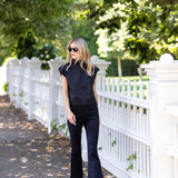 Bell Pant Twill - Noir