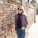 Diana Jacket - Peacoat Castillo Medallion