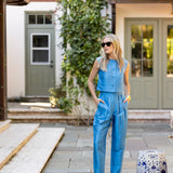 Deco Pant - Cornflower Blue