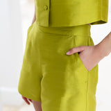 Cabana Short Dupioni - Pear