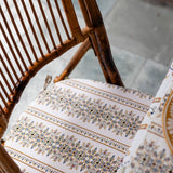 Seat Cushions (set of 4) - Ecru Fleur