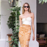 Pareo-Tobacco Diamond Bandana