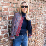 Diana Jacket - Peacoat Castillo Medallion