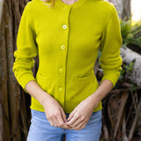 Falmouth Cardigan - Pear