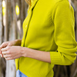 Falmouth Cardigan - Pear