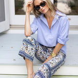 The Carolyn Shirt Oxford - Blue