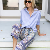 The Carolyn Shirt Oxford - Blue