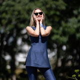 Cecilia Tunic Top - Marine