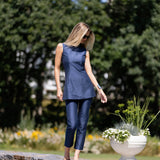 Cecilia Tunic Top - Marine