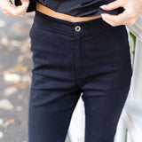 Bell Pant Twill - Noir