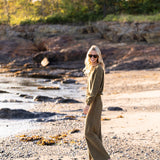 Somerset Wide Leg Pant - Martini