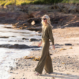 Somerset Wide Leg Pant - Martini