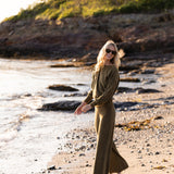 Somerset Wide Leg Pant - Martini