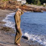 Somerset Wide Leg Pant - Martini