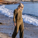 Somerset Wide Leg Pant - Martini