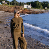 Somerset Wide Leg Pant - Martini