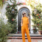 Deco Pant - Nectarine