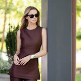 Cecilia Tunic Top - Coco