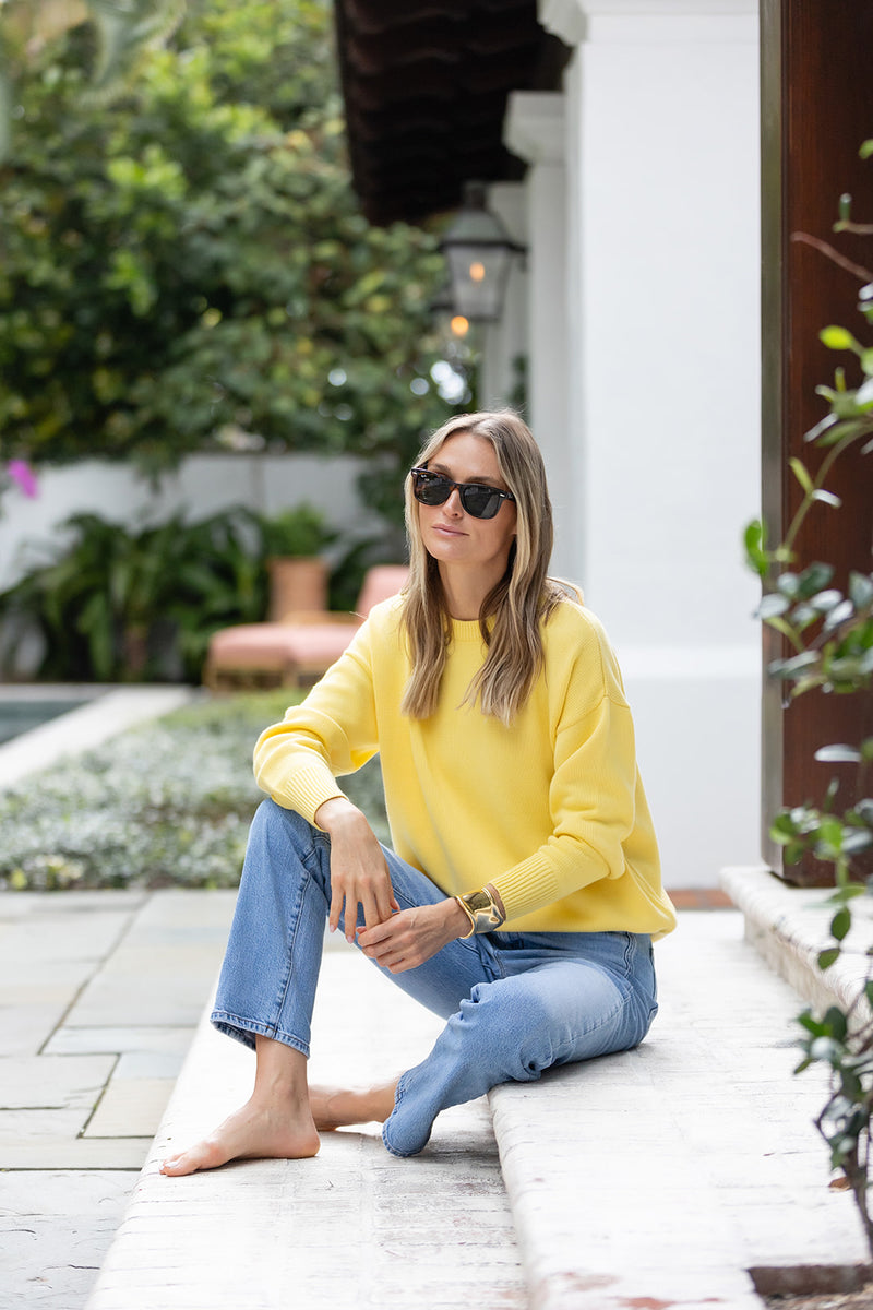 Falmouth Sweater - Buttercup