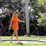 Serena Dress Cotton - Tangerine