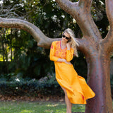 Chloe Caftan Dupioni - Mango