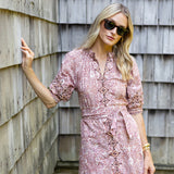 Cordelia Coatue Dress - Rose Cinque Terre