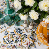 Ecru Fleur Dinner Napkins