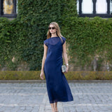 Grace Dress - Peacoat