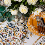Ecru Fleur Dinner Napkins