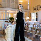 Julia Pant Velvet - Noir