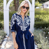Cordelia Coatue Dress - Peacoat