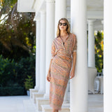 Apricot Vernal Stripe Pareo