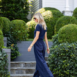 Ivy Pant Linen - Peacoat