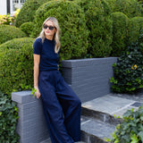 Ivy Pant Linen - Peacoat