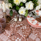 Mocha Bandana Dinner Napkins