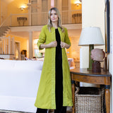 Iris Duster - Chartreuse