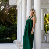 Elle Dress Dupioni - Meadow