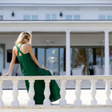 Elle Dress Dupioni - Meadow