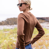 Snowbird Sweater - Chocolate