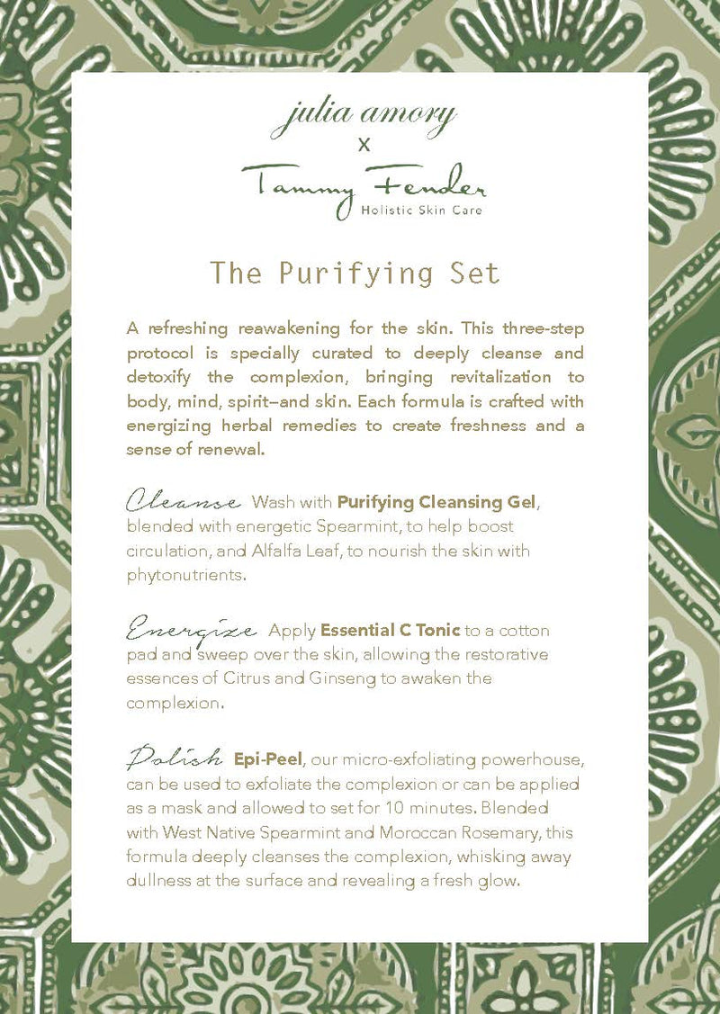 Julia Amory x Tammy Fender Toiletry Set - Purifying