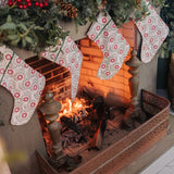 Noel Fleur Provencale Stocking