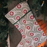 Noel Fleur Provencale Stocking