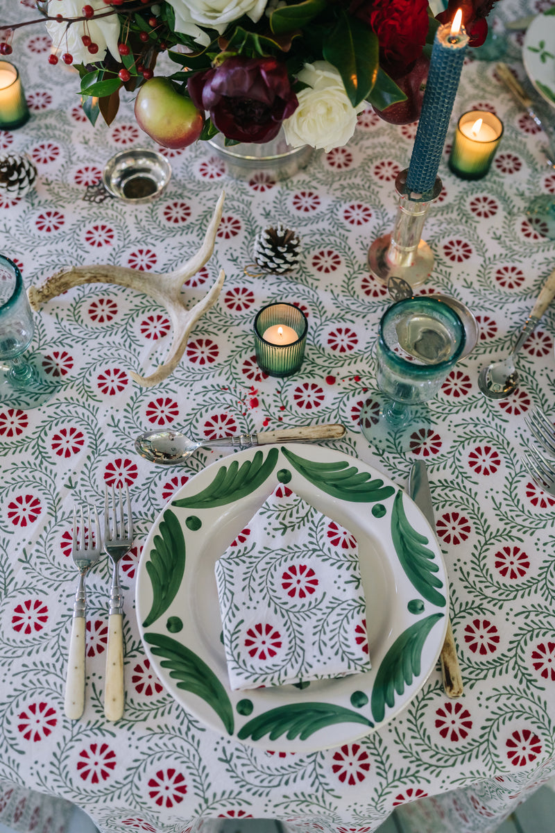 Noel Fleur Provencale Tablecloth (Round & Rectangular)