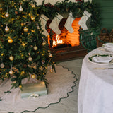 Hunter Paisley Tree Skirt